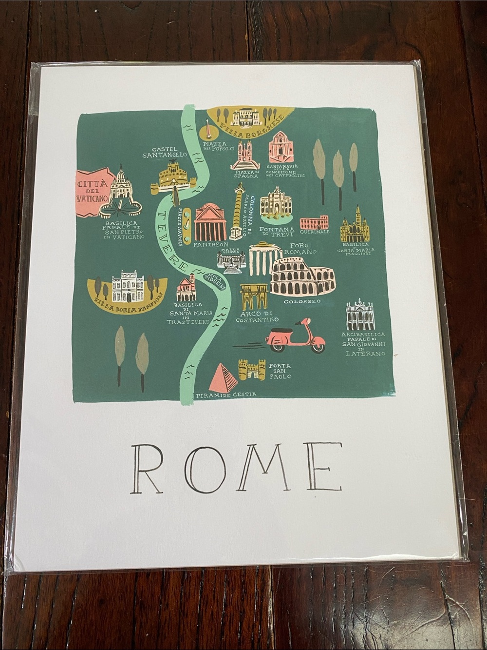 New in Package Rifle Paper Co. Art Print Anna Bond 8 X 10”